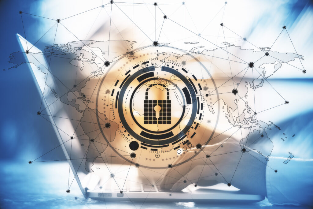 Digital security and privacy illustration for Gray’s Ventures, Netherlands